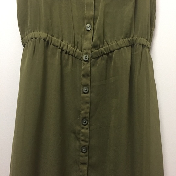 🌷sold🌷•AEO• Olive Green Maxi Dress - Picture 8 of 8